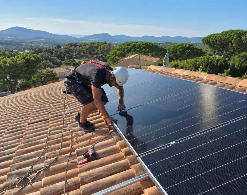 Installateur panneaux solaires Péault — pose photovoltaïque sur toiture